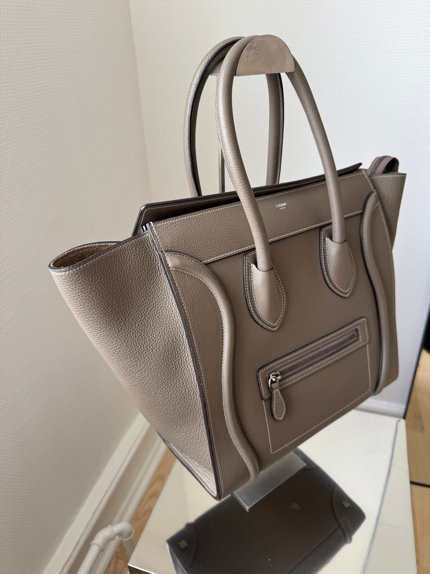 Celine Luggage Mini Taupe