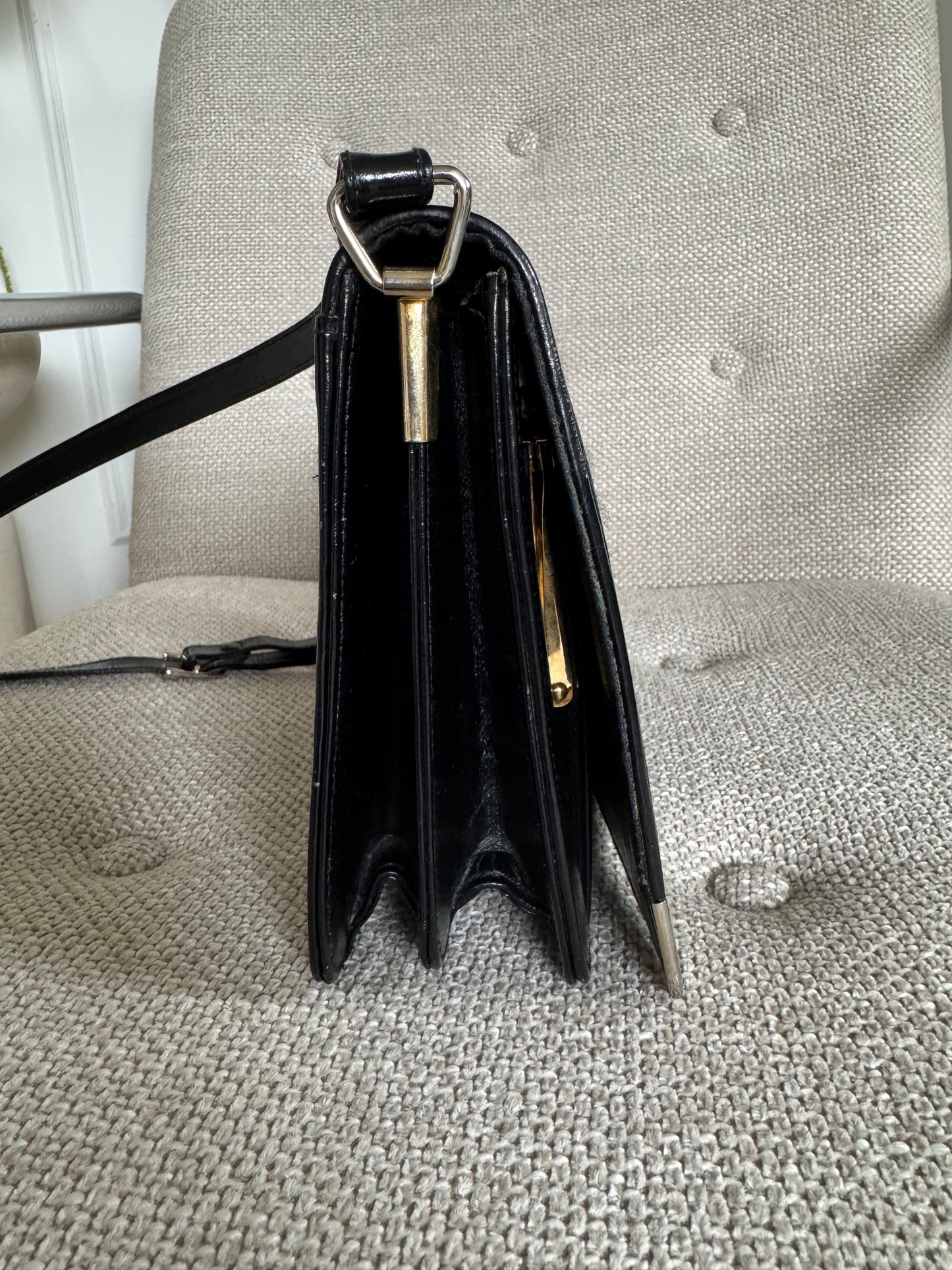 Dior Black Monogram Crossbody Bag