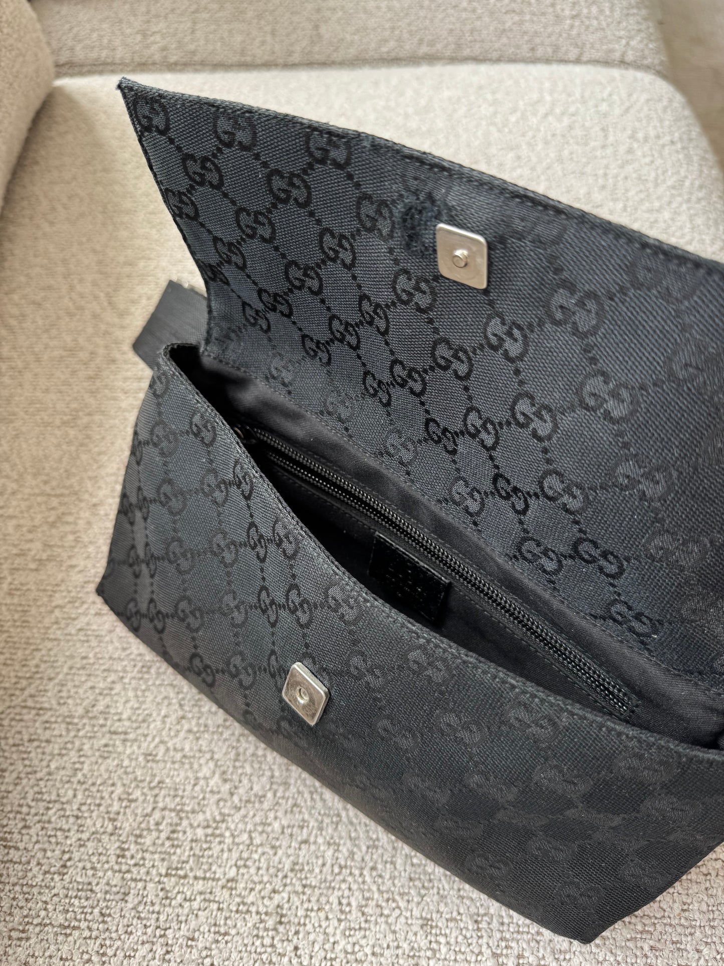Gucci Sort Bæltetaske