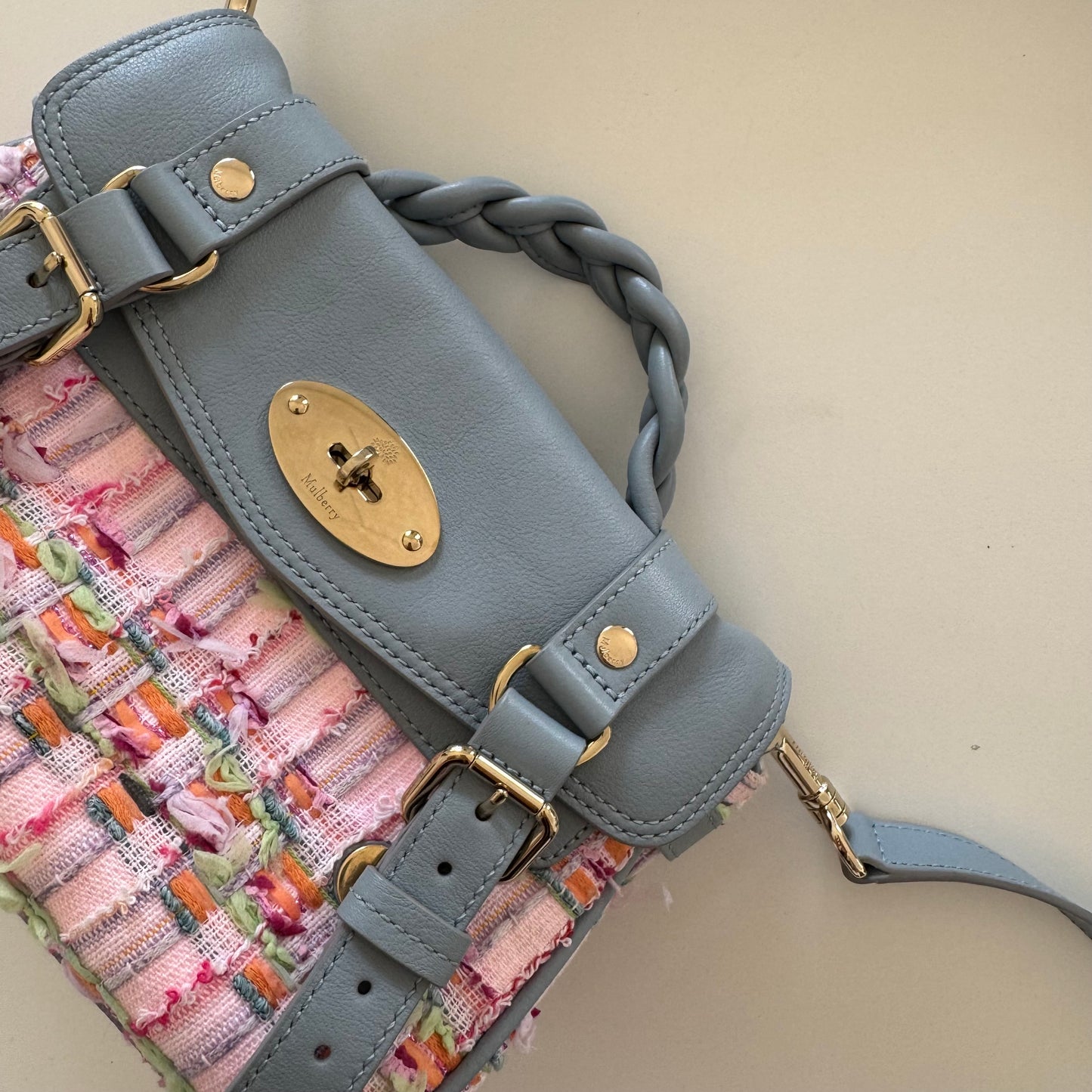 Mulberry Alexa Mini Tweed blue