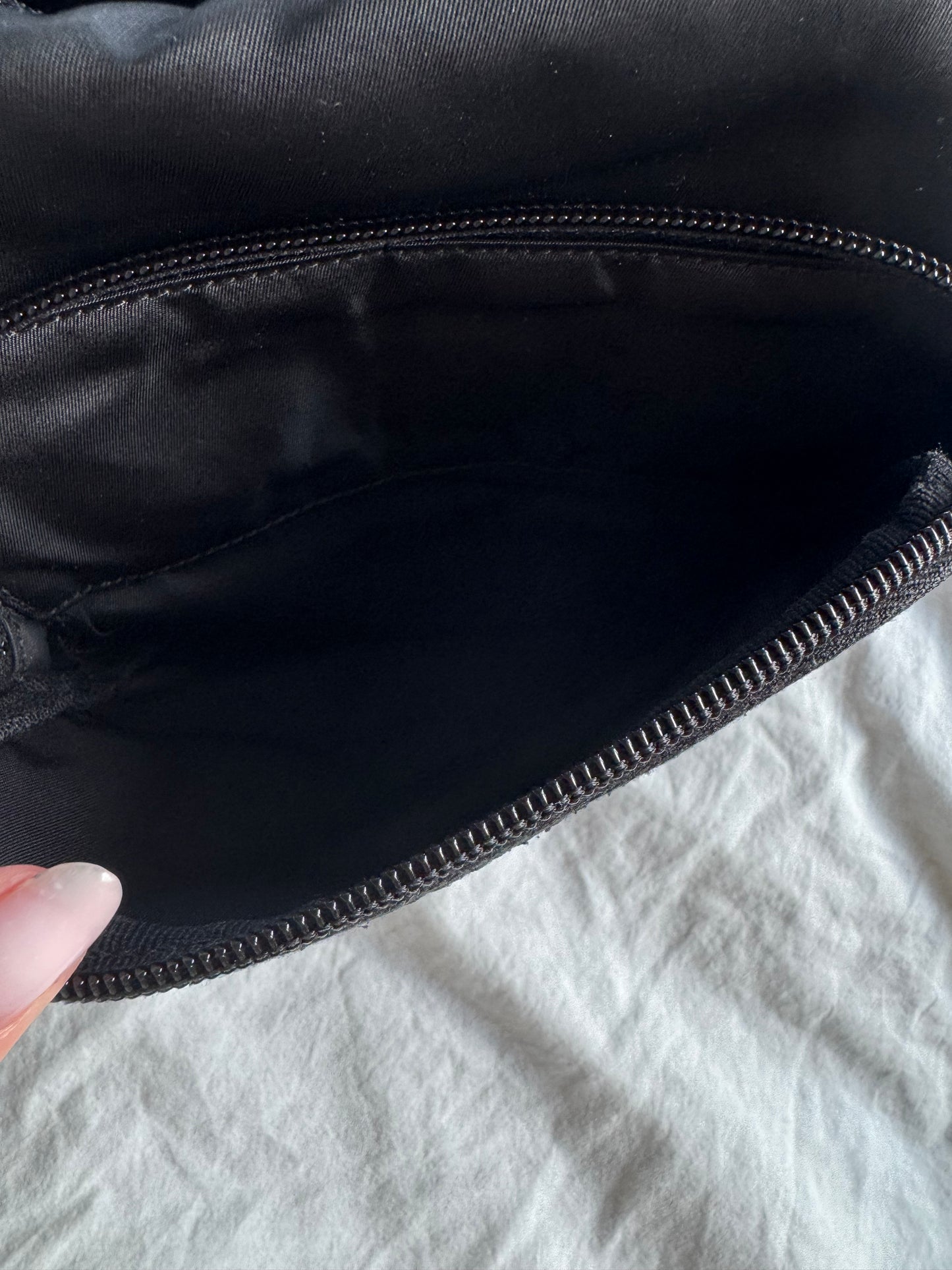 Prada Nylon Black Messenger Bag