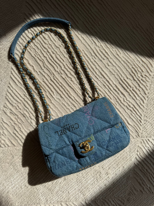 Chanel Flap Bag Denim