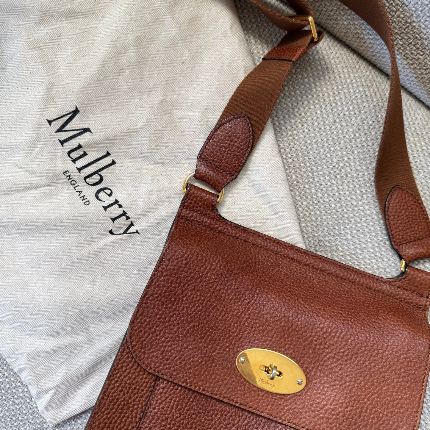 Mulberry Medium Antony Brun Taske