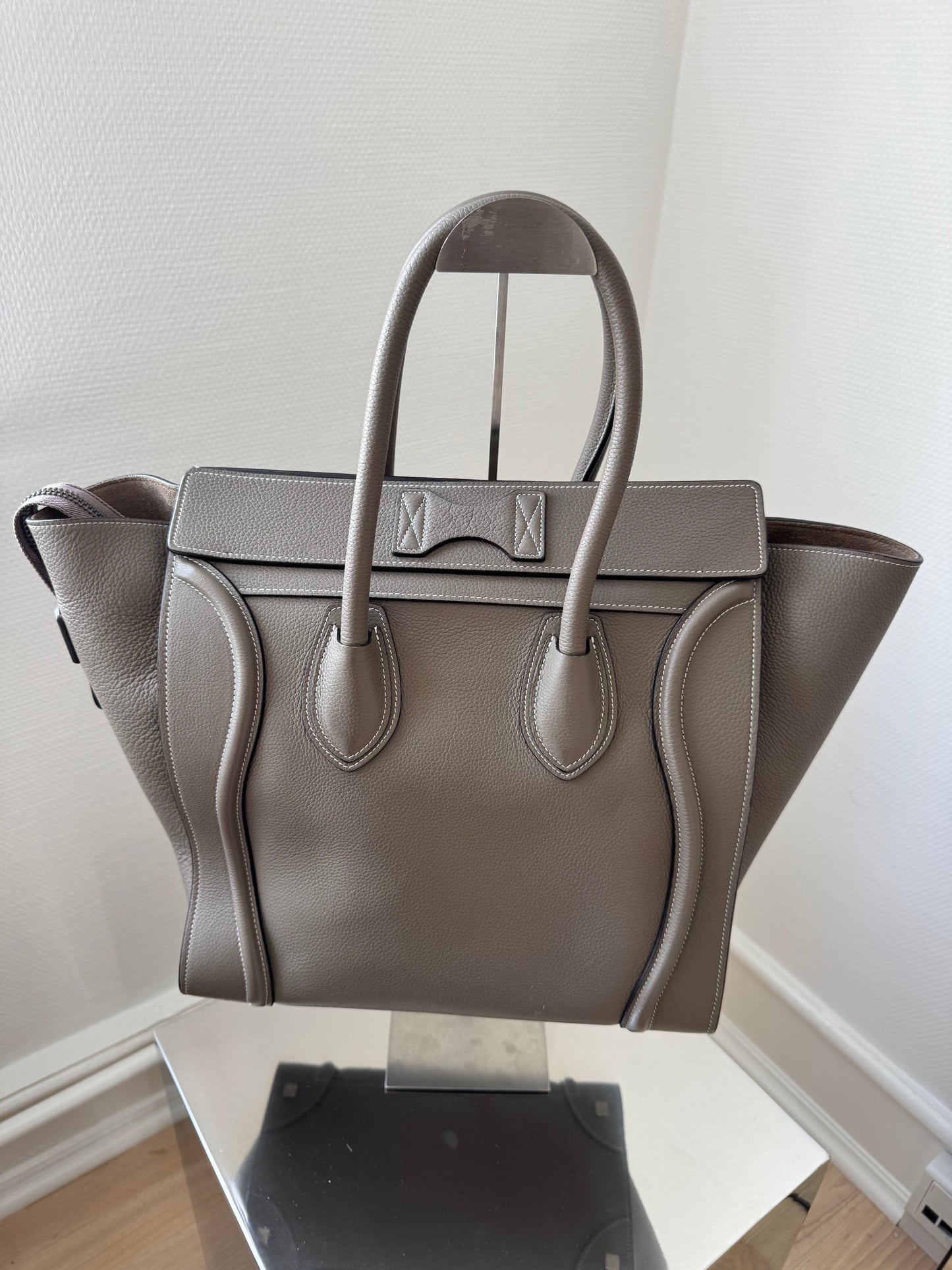 Celine Luggage Mini Taupe