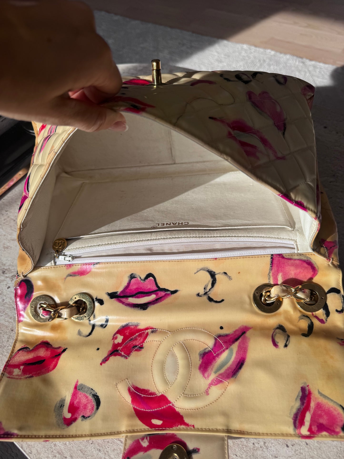 Chanel Kisses & Lips Jumbo Flap Bag - Limited edition
