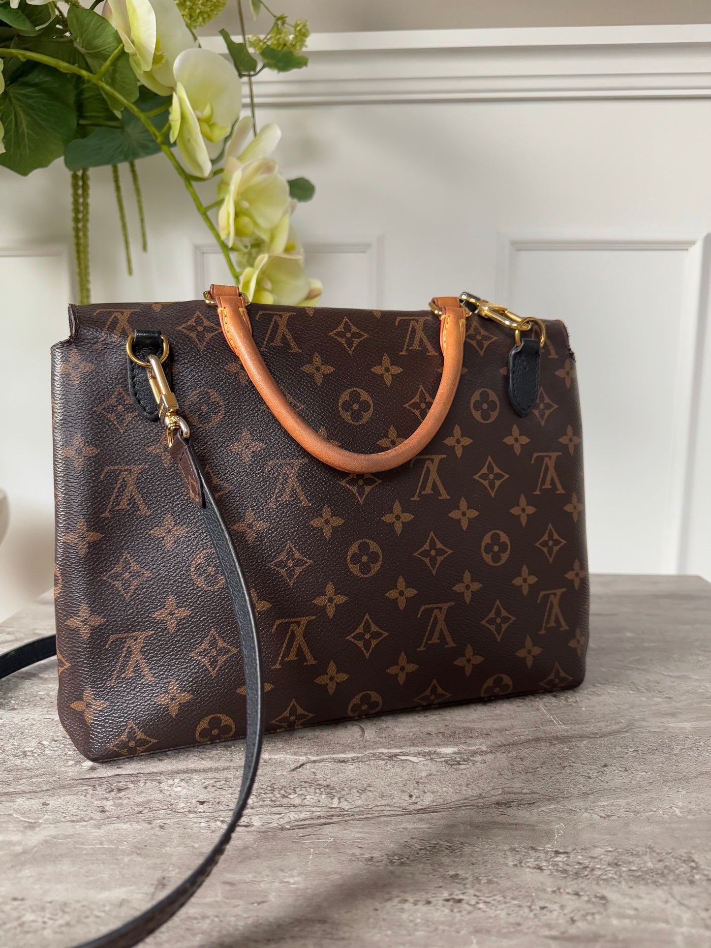 Louis Vuitton Monogram Black Marignan Bag