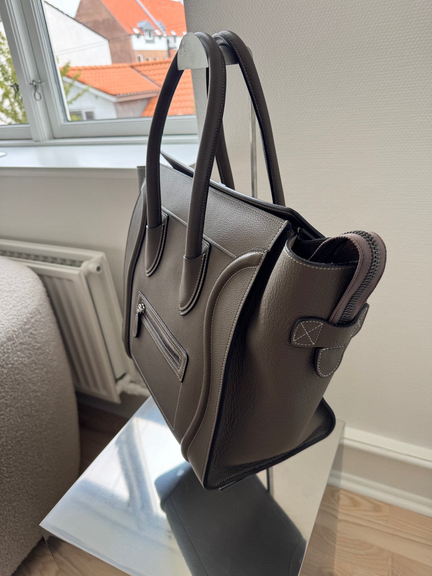 Celine Luggage Mini Taupe
