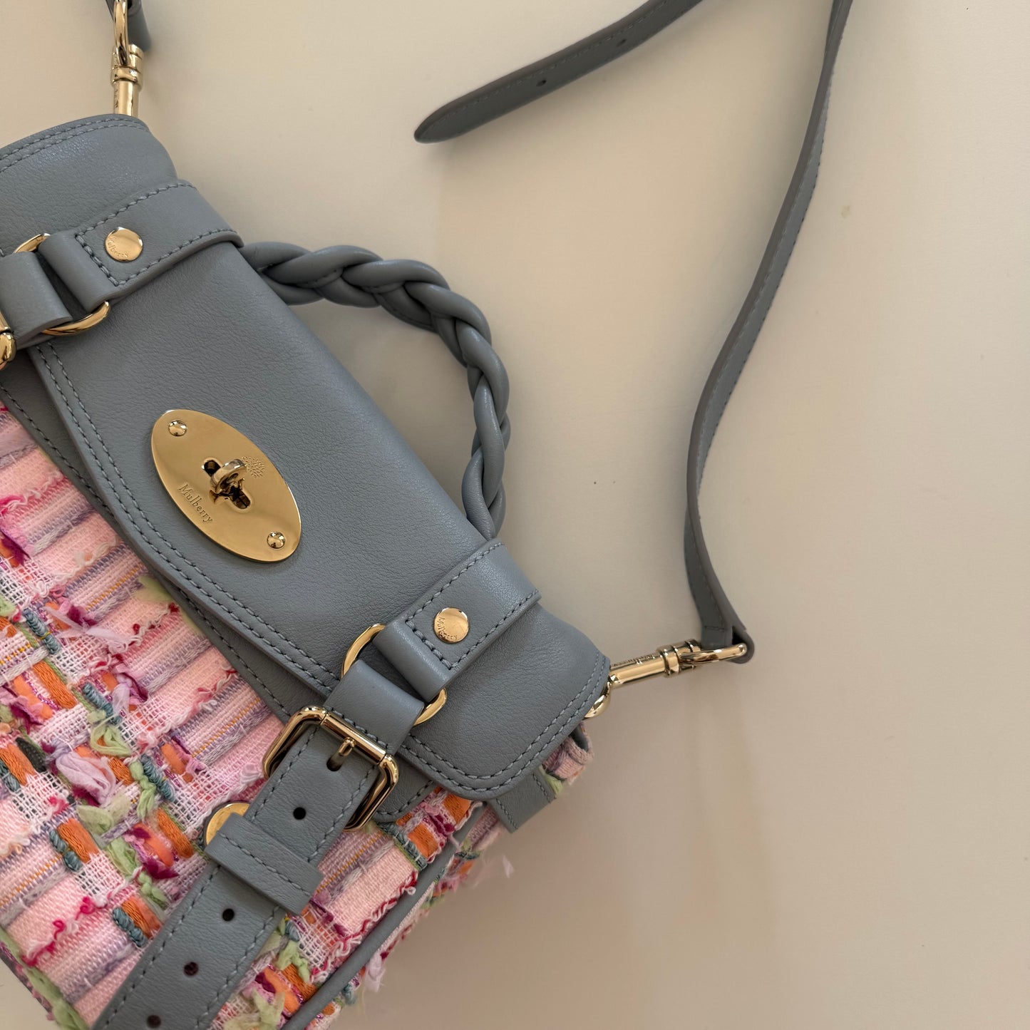 Mulberry Alexa Mini Tweed blue