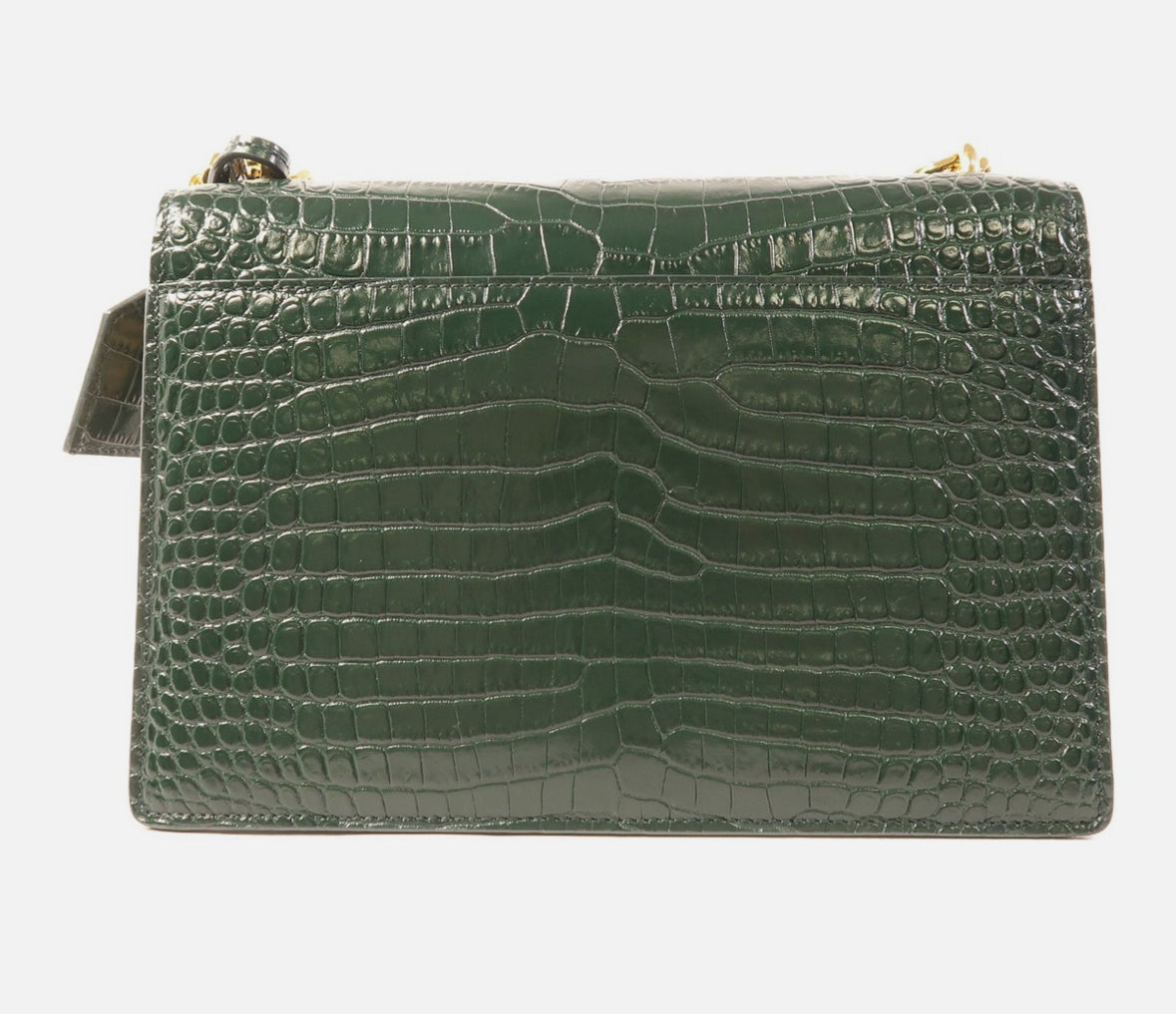 Saint Laurent Sunset Green Bag