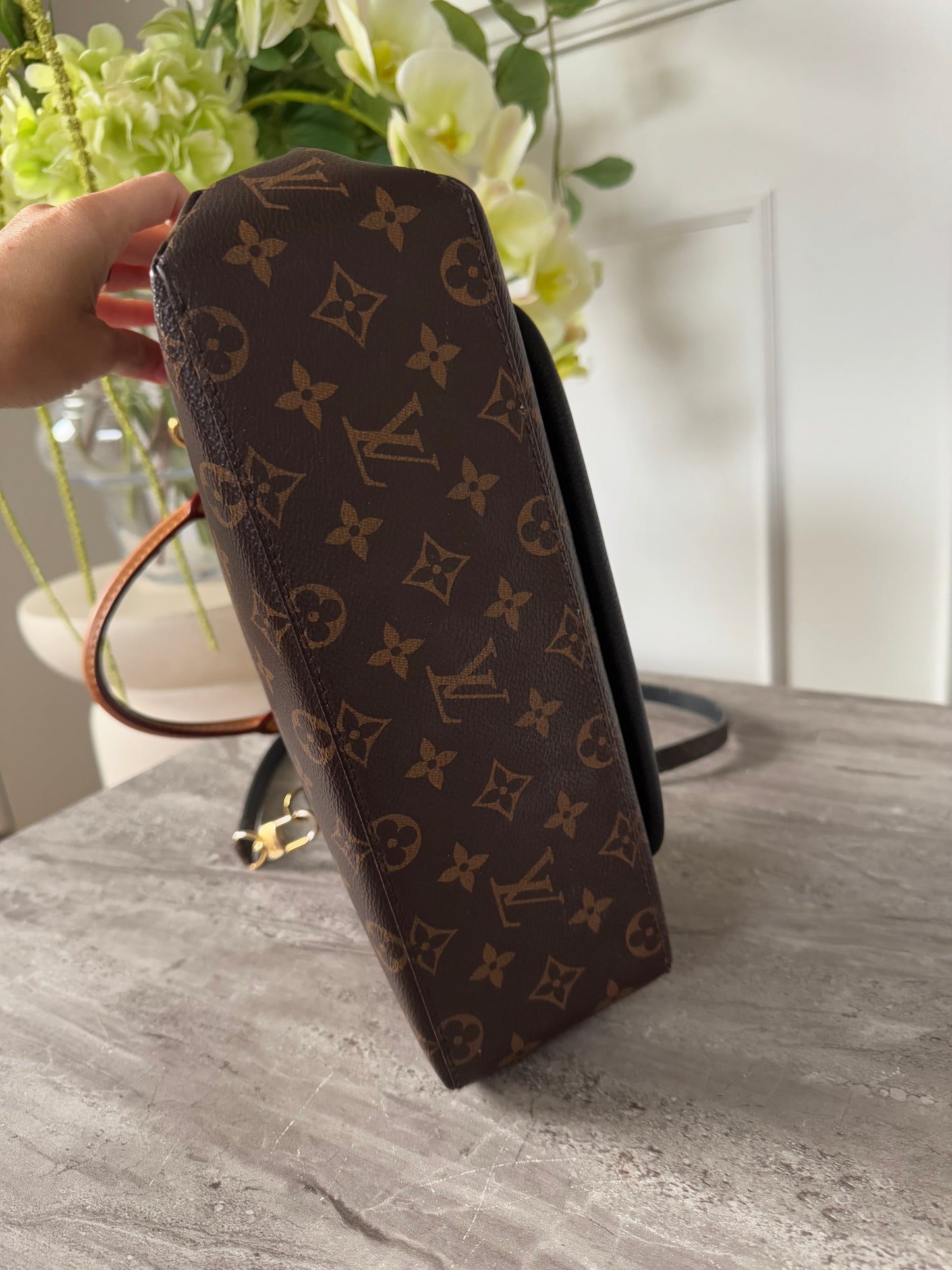 Louis Vuitton Monogram Black Marignan Bag