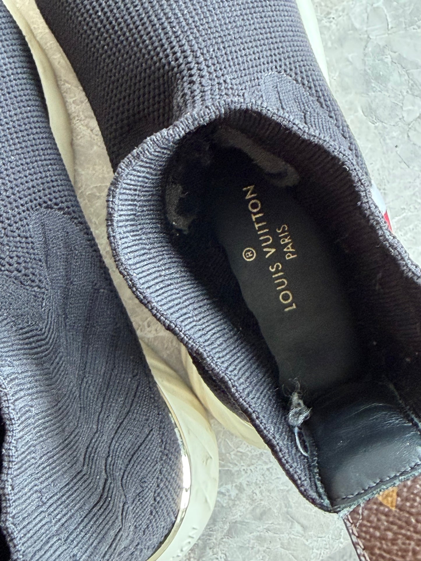 Louis Vuitton Aftergame Sock Sneakers – Str. 36