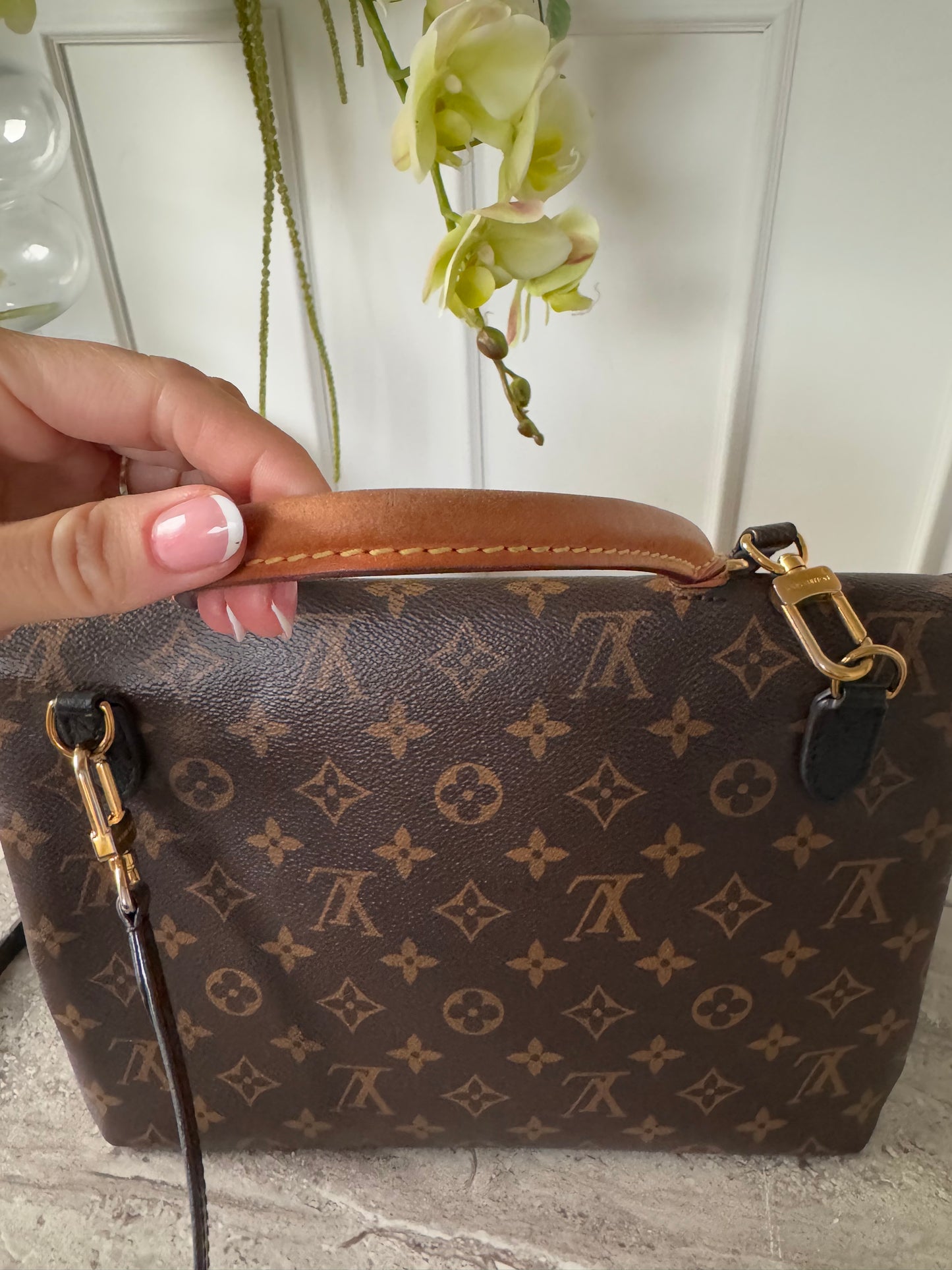 Louis Vuitton Monogram Black Marignan Bag
