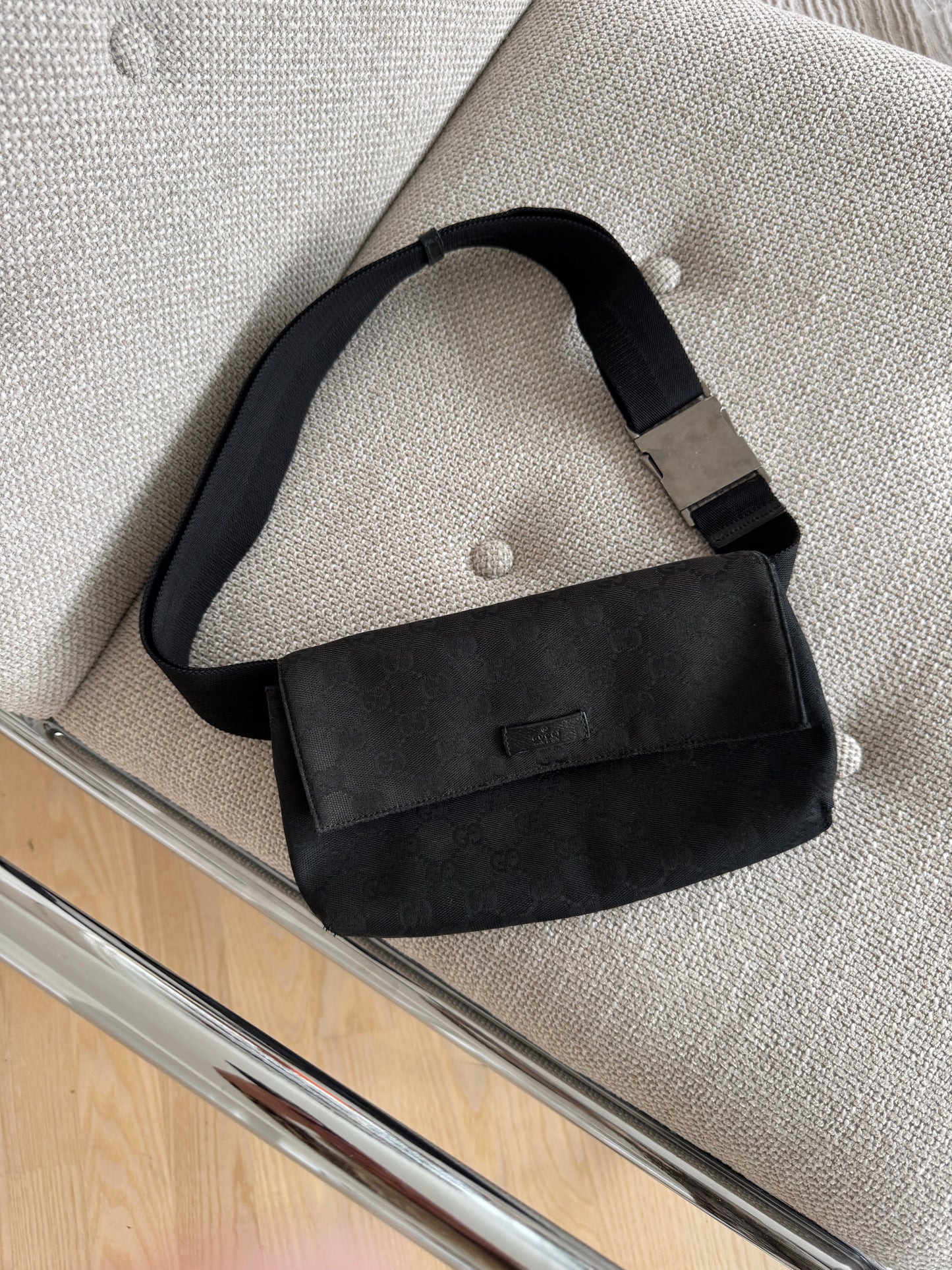 Gucci Sort Bæltetaske