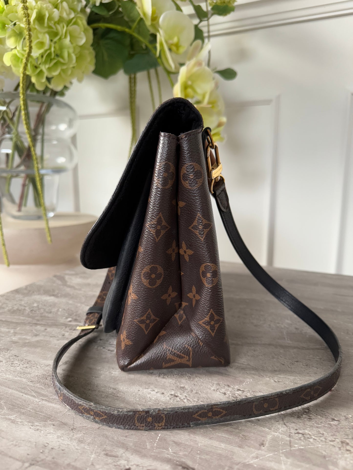 Louis Vuitton Monogram Black Marignan Bag
