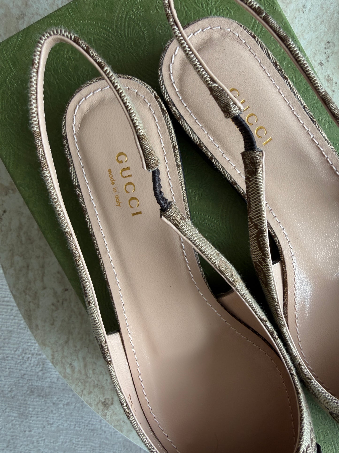 Gucci Horsebit Slingback