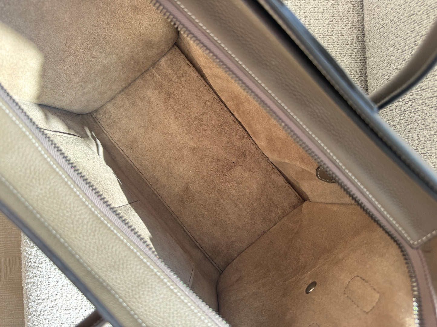 Celine Luggage Mini Taupe