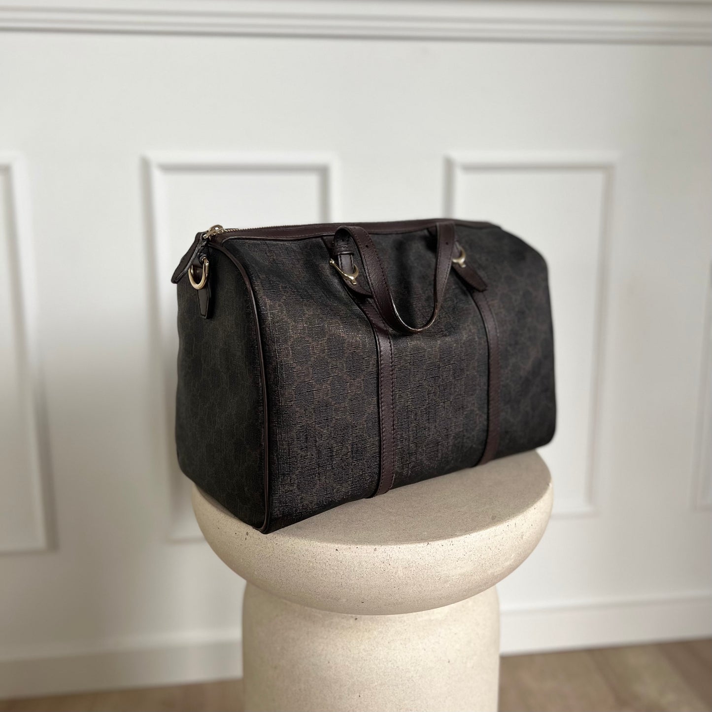 Gucci Boston Canvas Håndtaske