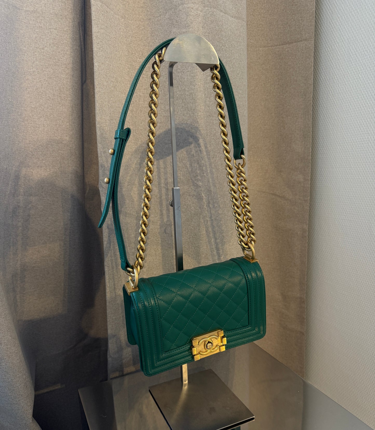 Chanel Boy Caviar Quilted