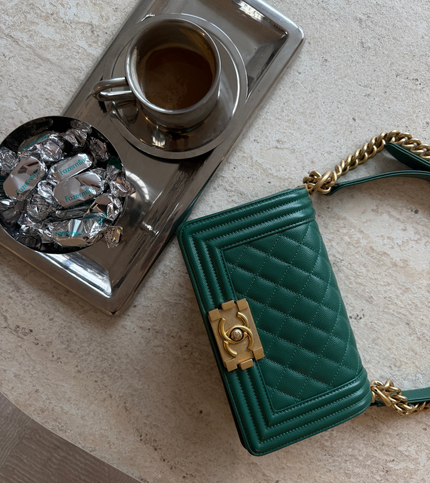 Chanel Boy Caviar Quilted