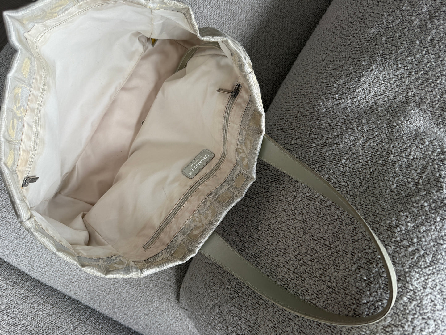 Chanel travel line bag