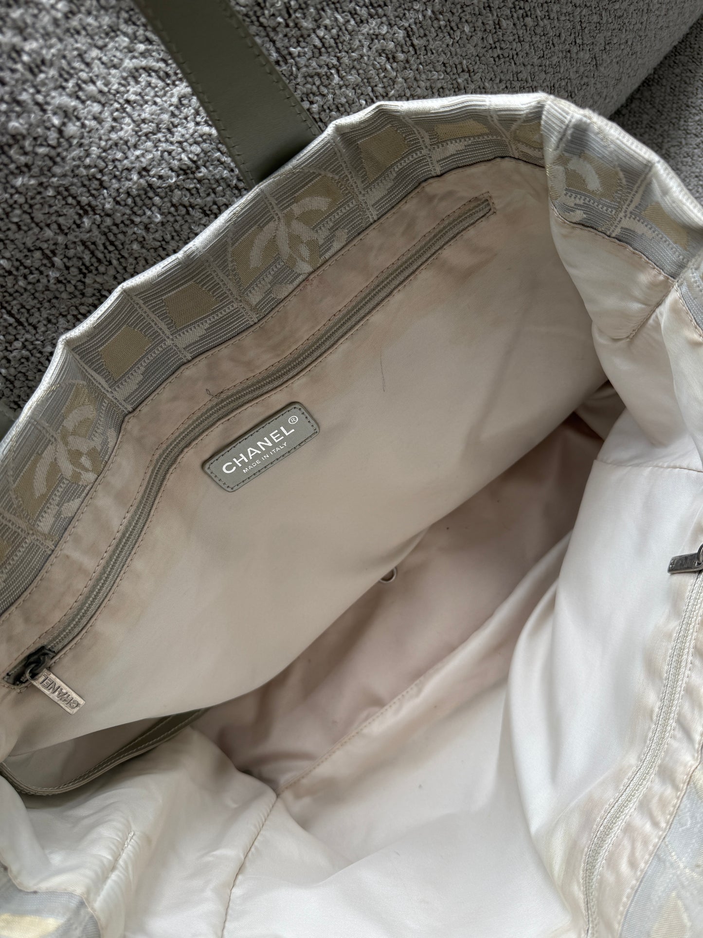 Chanel travel line bag