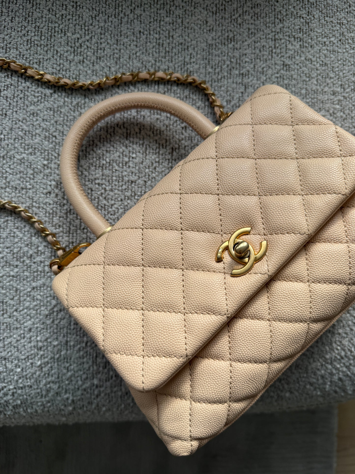 Chanel Caviar Lizard