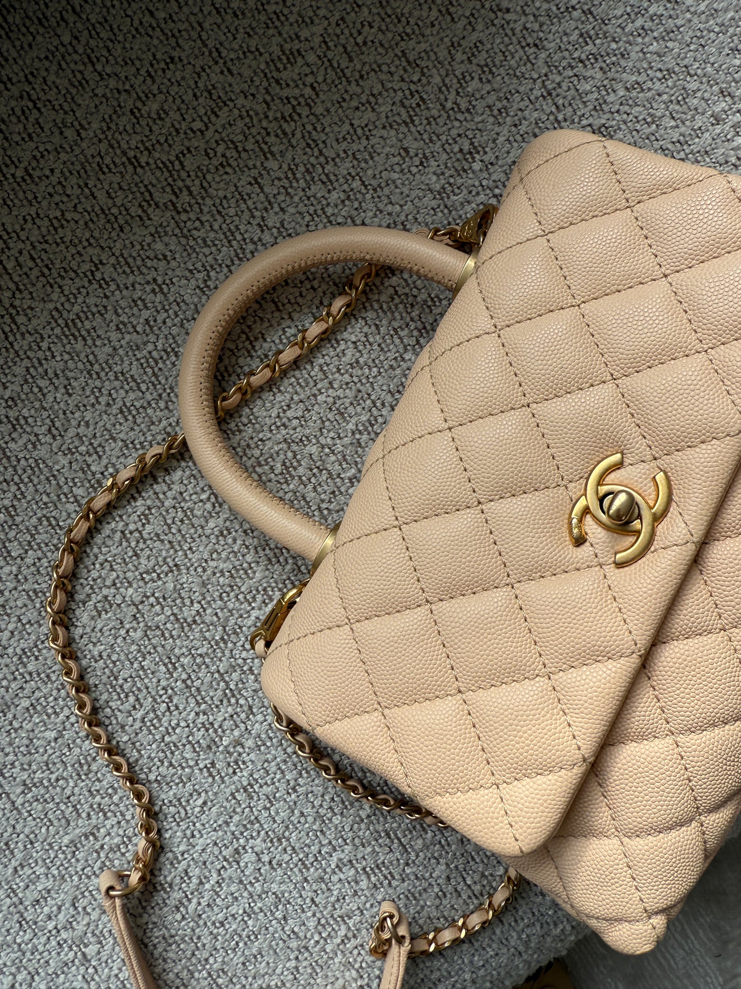 Chanel Caviar Lizard