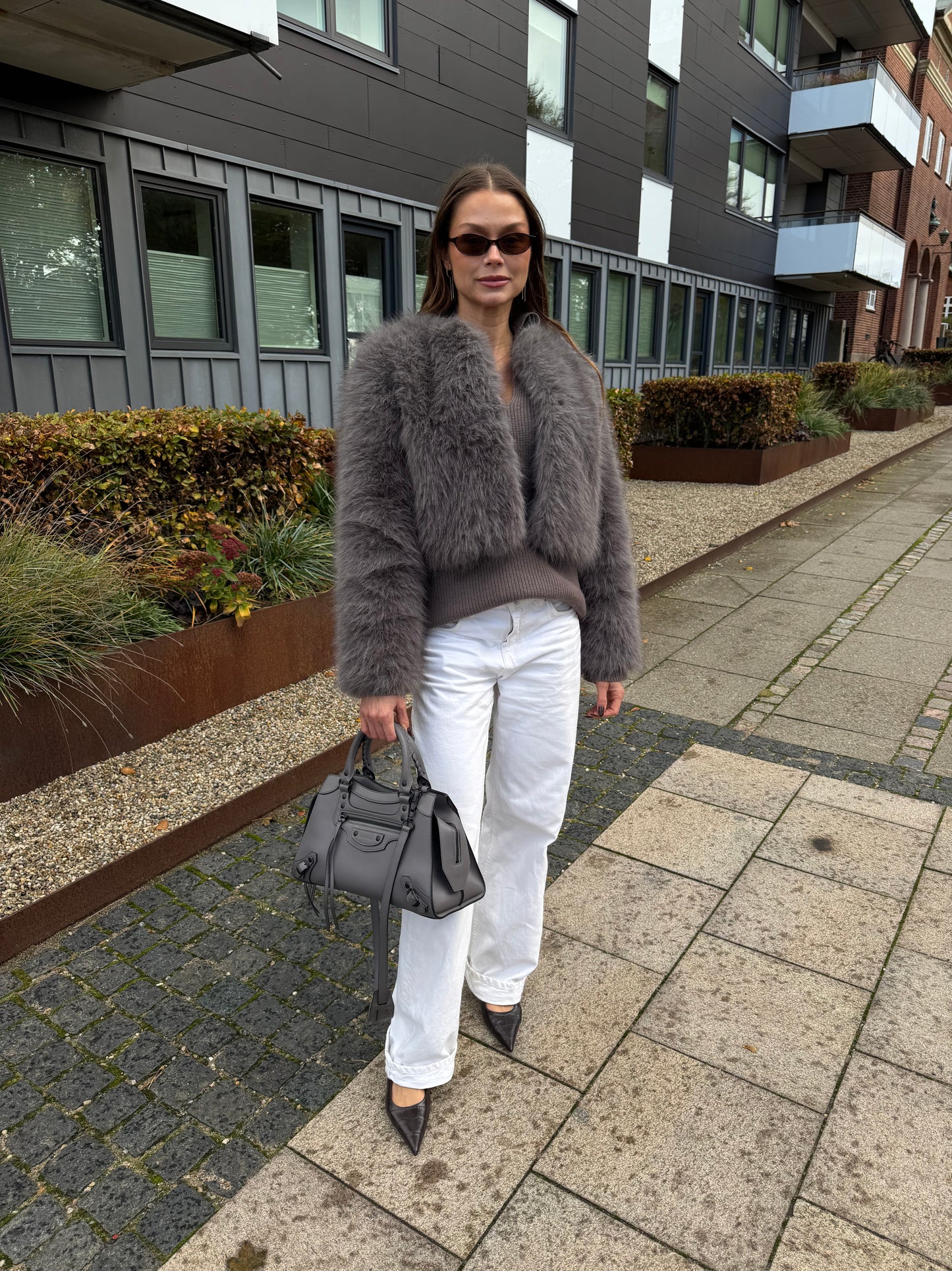 Balenciaga Neo Classic Small Top Handle Bag – Dark Grey