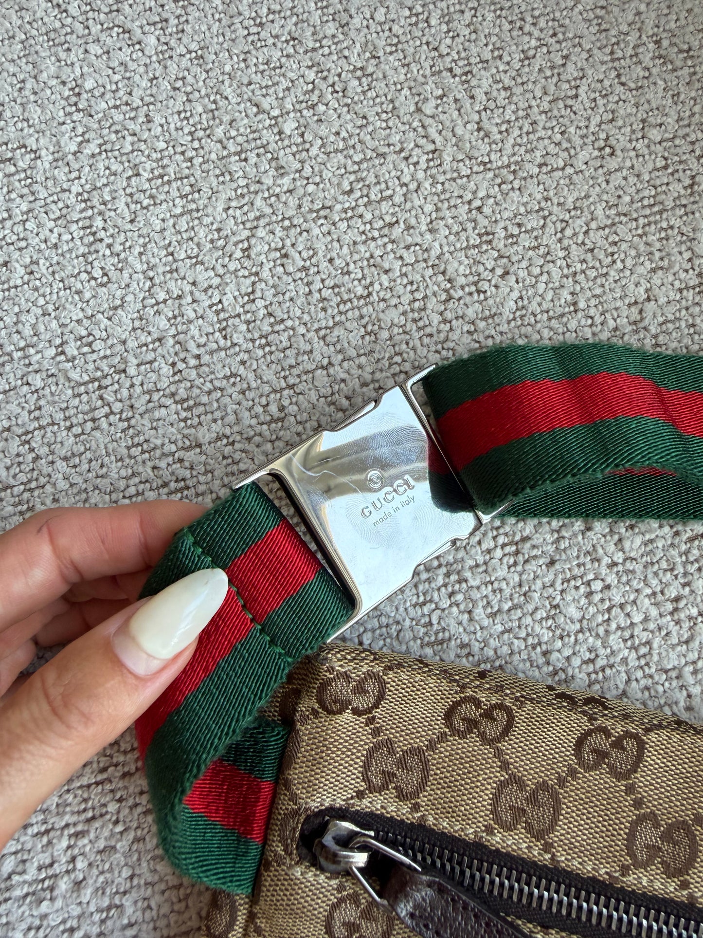 Gucci GG Monogram Bum Bag - brun