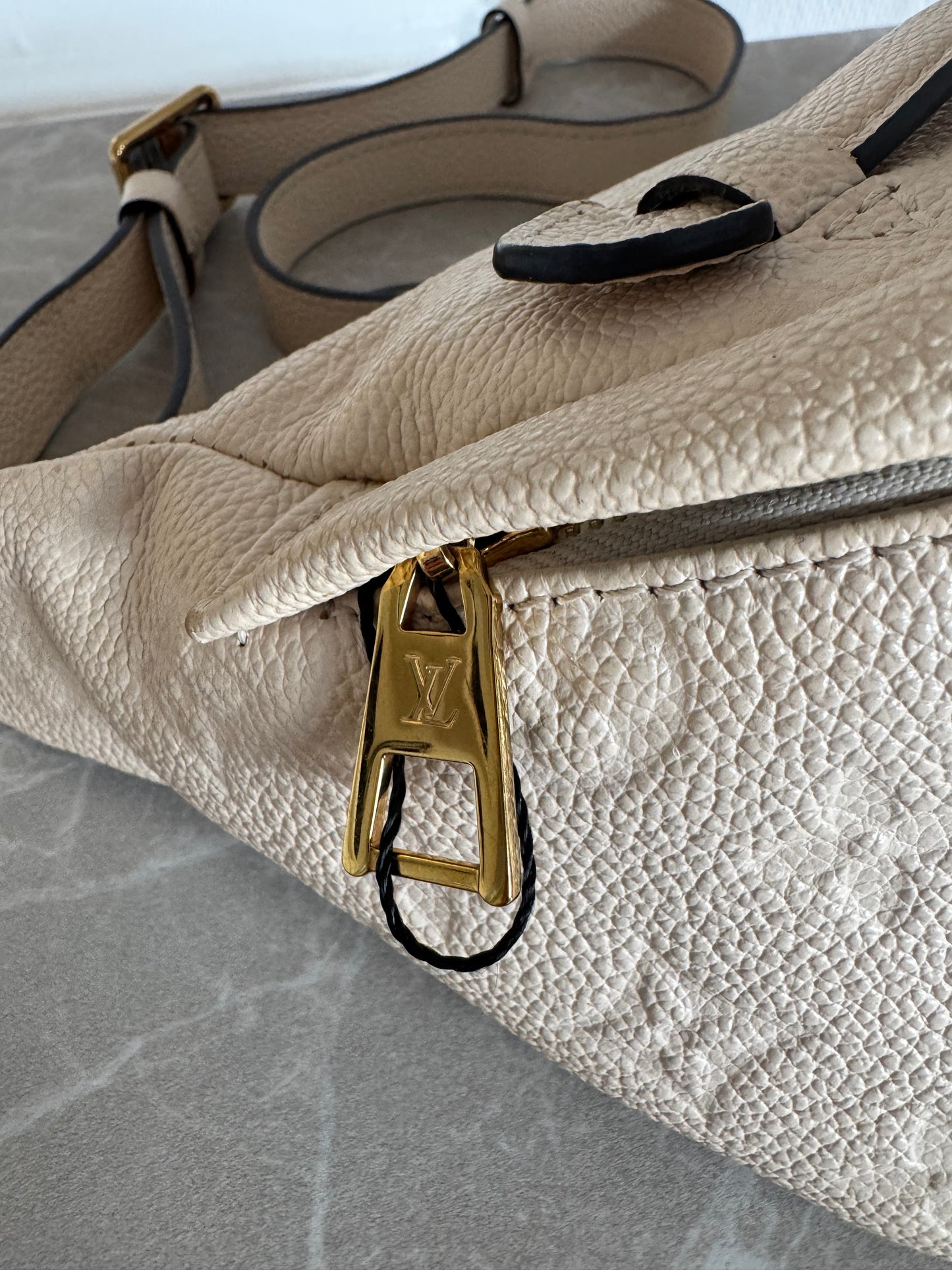 Louis Vuitton Empreinte Bumbag Creme
