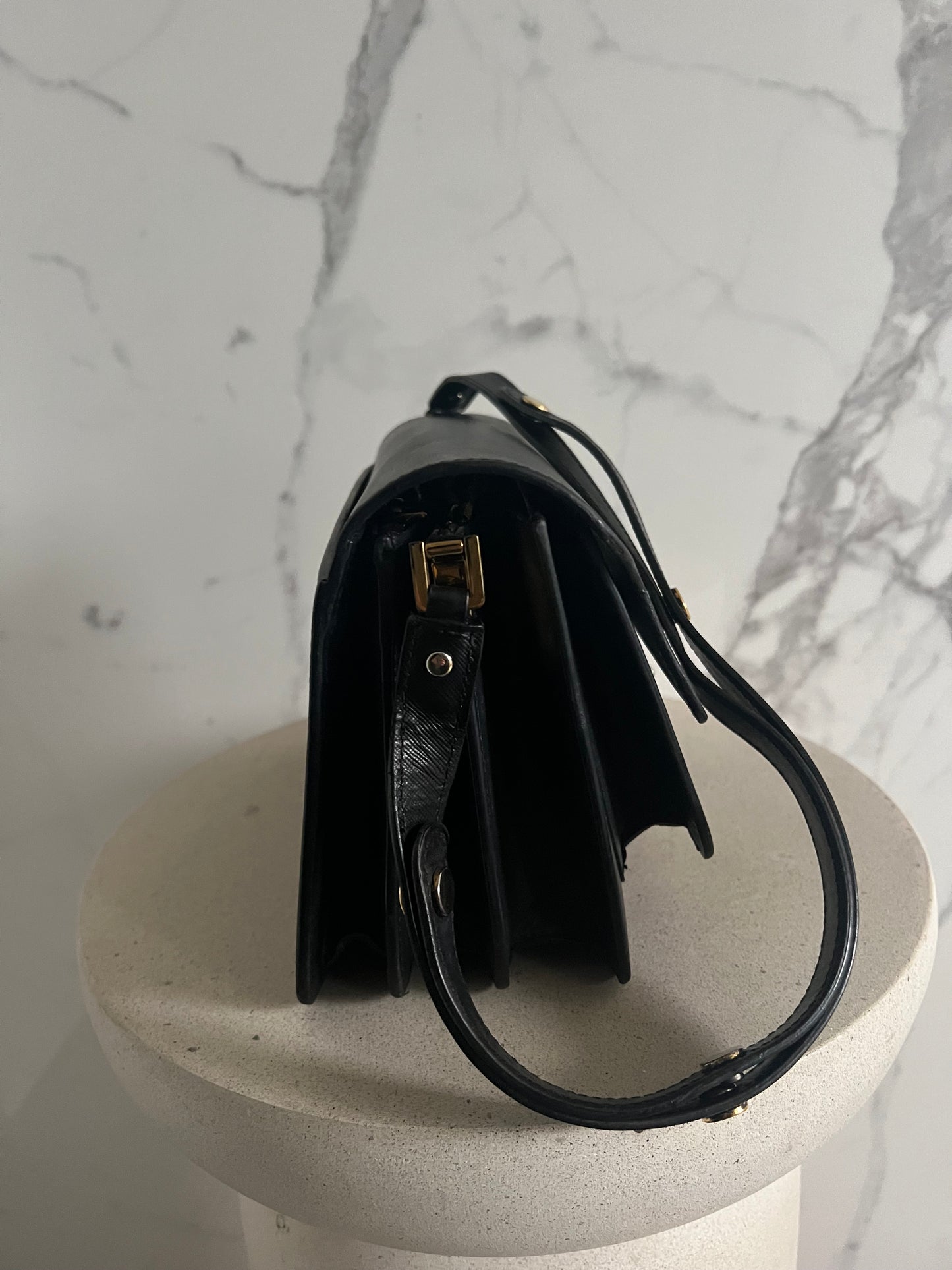 Marni medium Black Trunk Bag