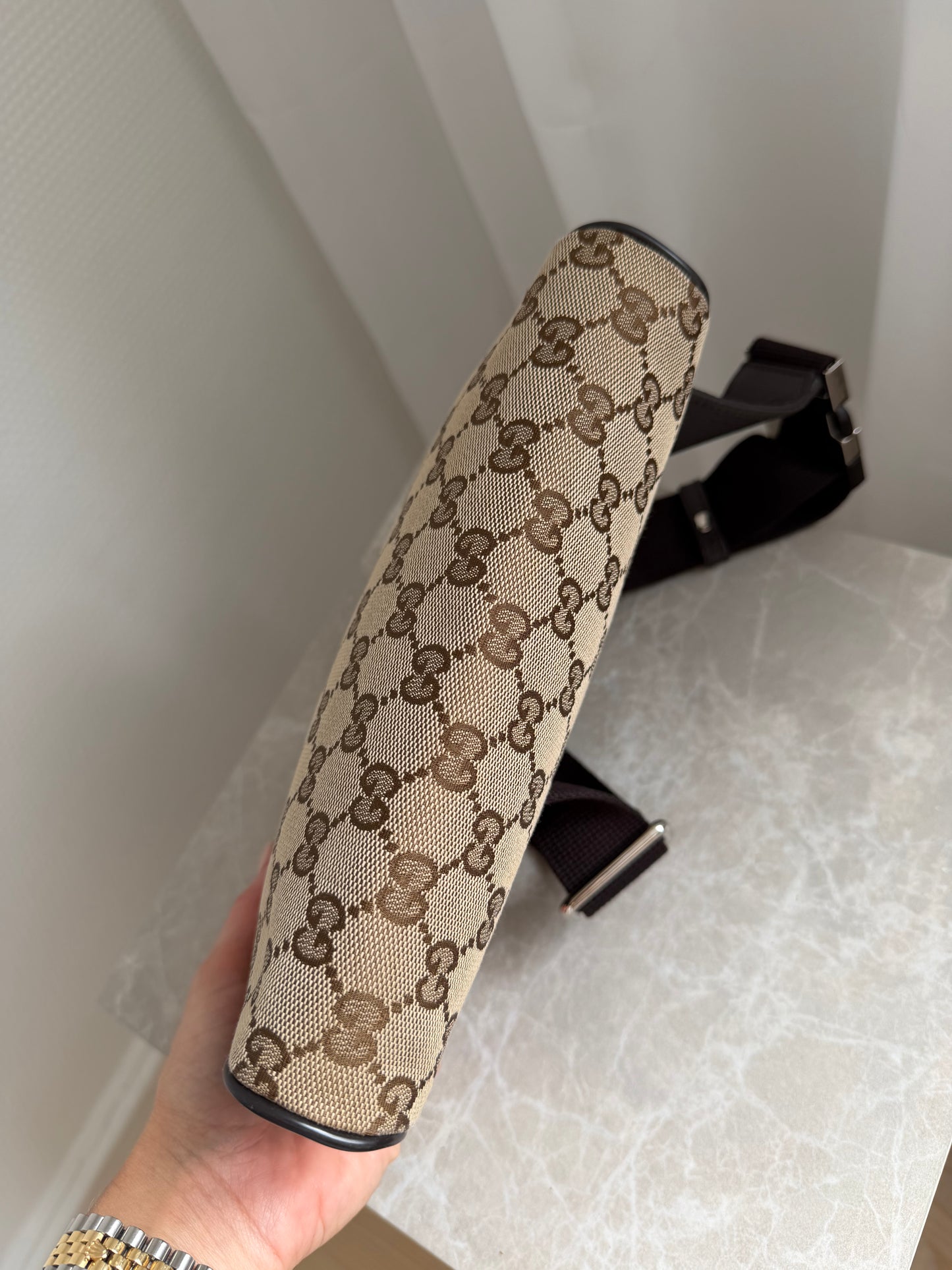 Gucci GG Canvas Belt Bag / bæltetaske