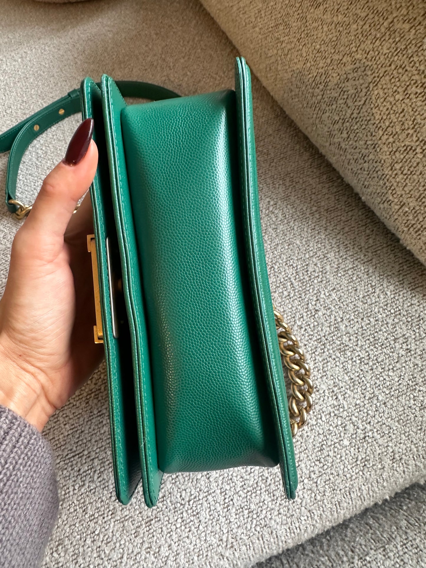 Chanel Boy Caviar Quilted