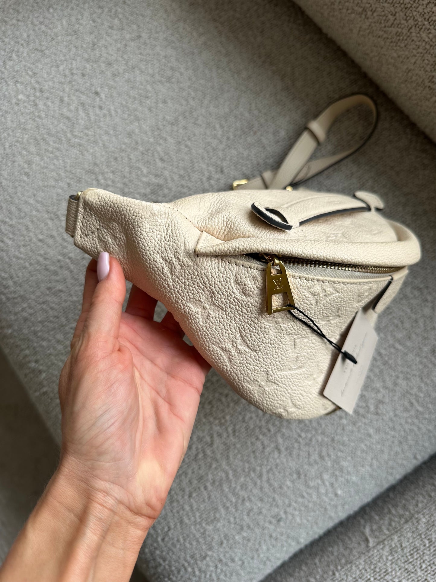 Louis Vuitton Empreinte Bumbag Creme