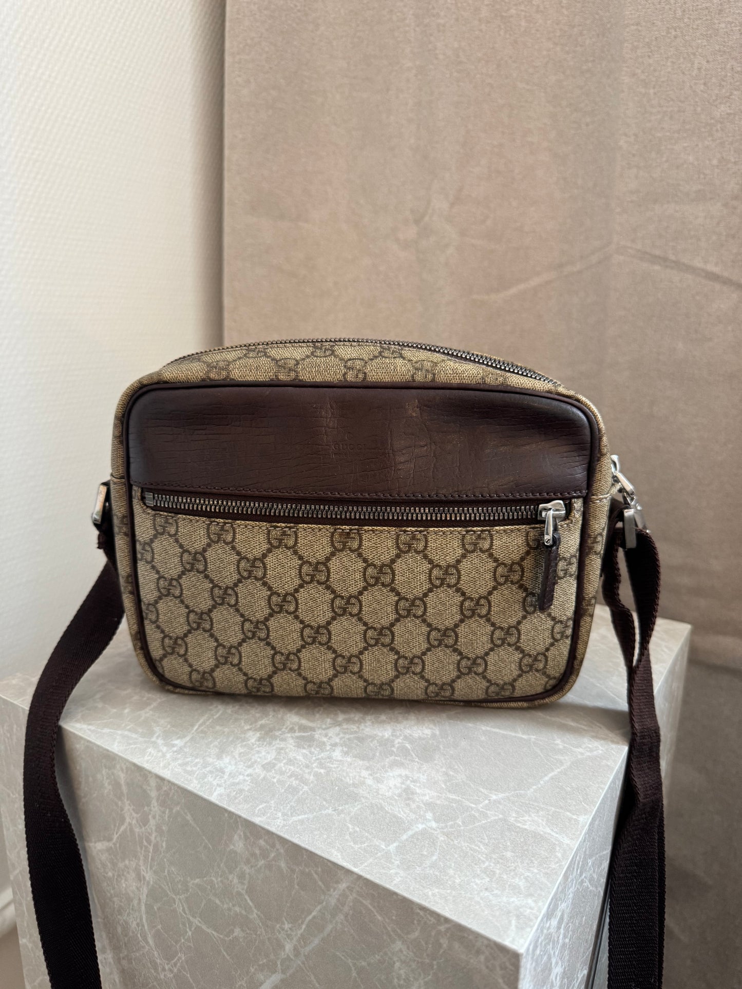 Gucci Monogram Crossbody Bag