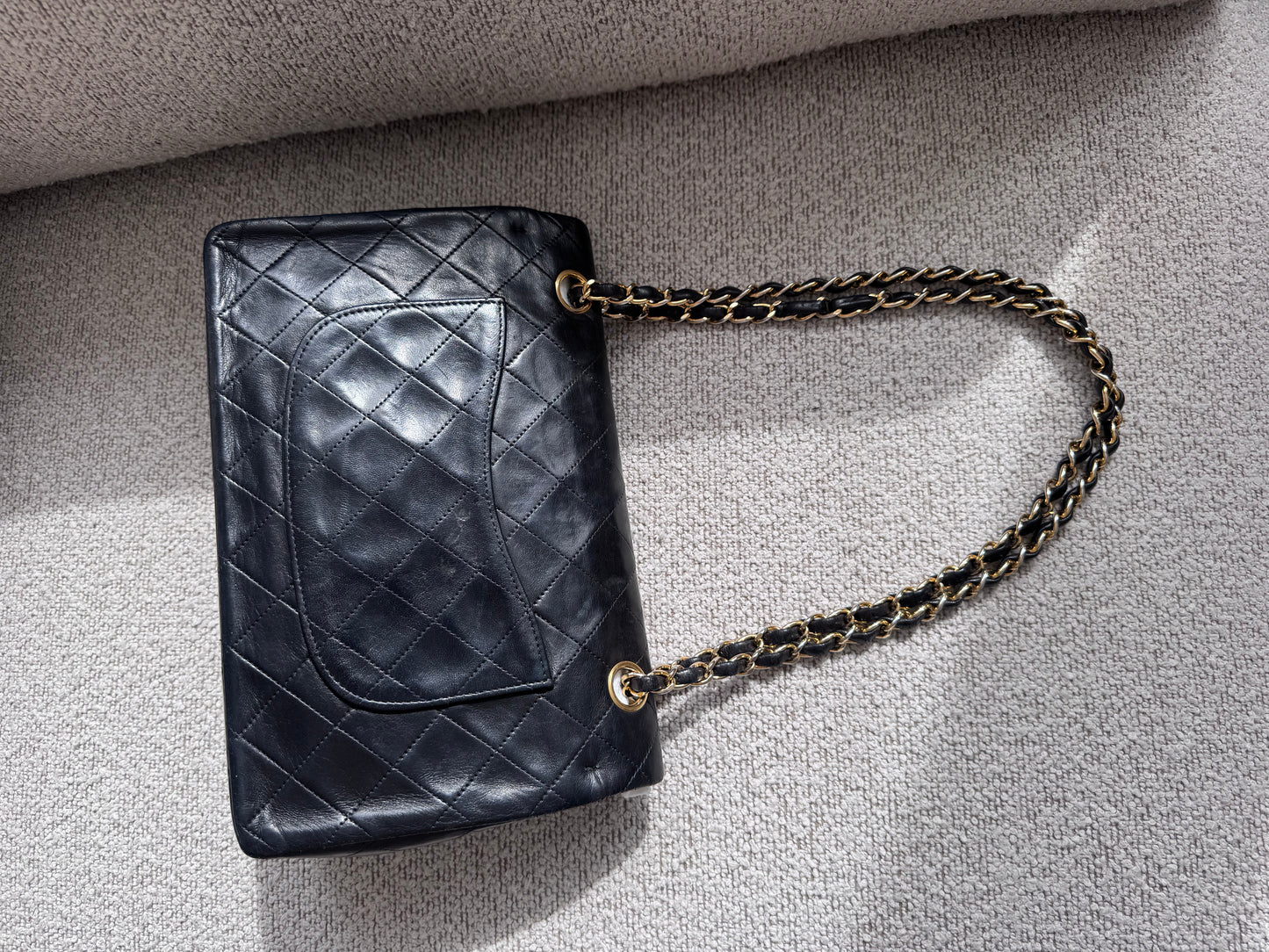 Chanel Medium Double Flap Black GHW