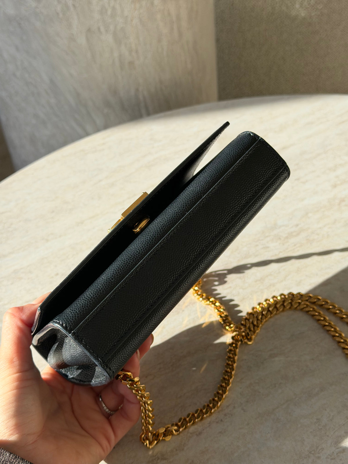 Saint Laurent Kate Black crossbody