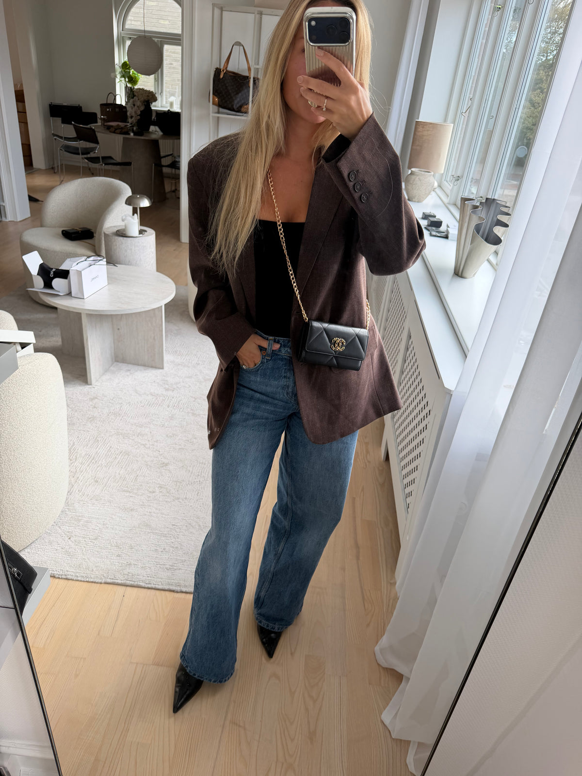 CHANEL 19 Flap Wallet – Sort