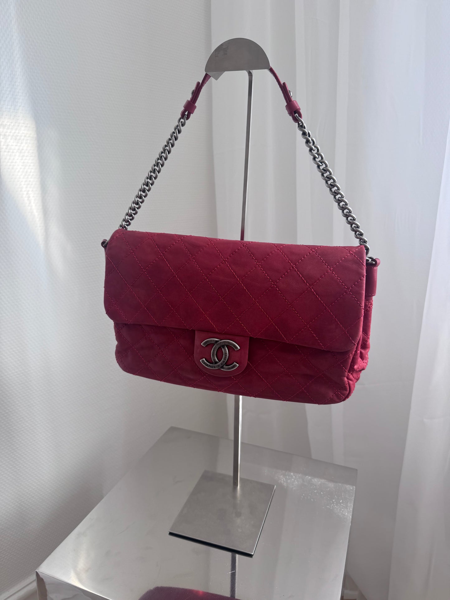Chanel red Flap Bag – Quilted Leather