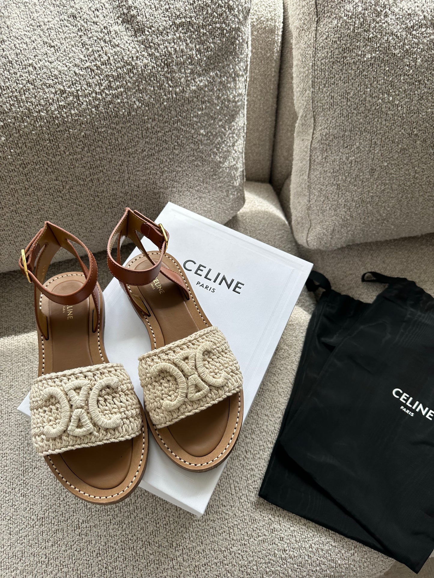 Celine Lympia Triomphe sandaler