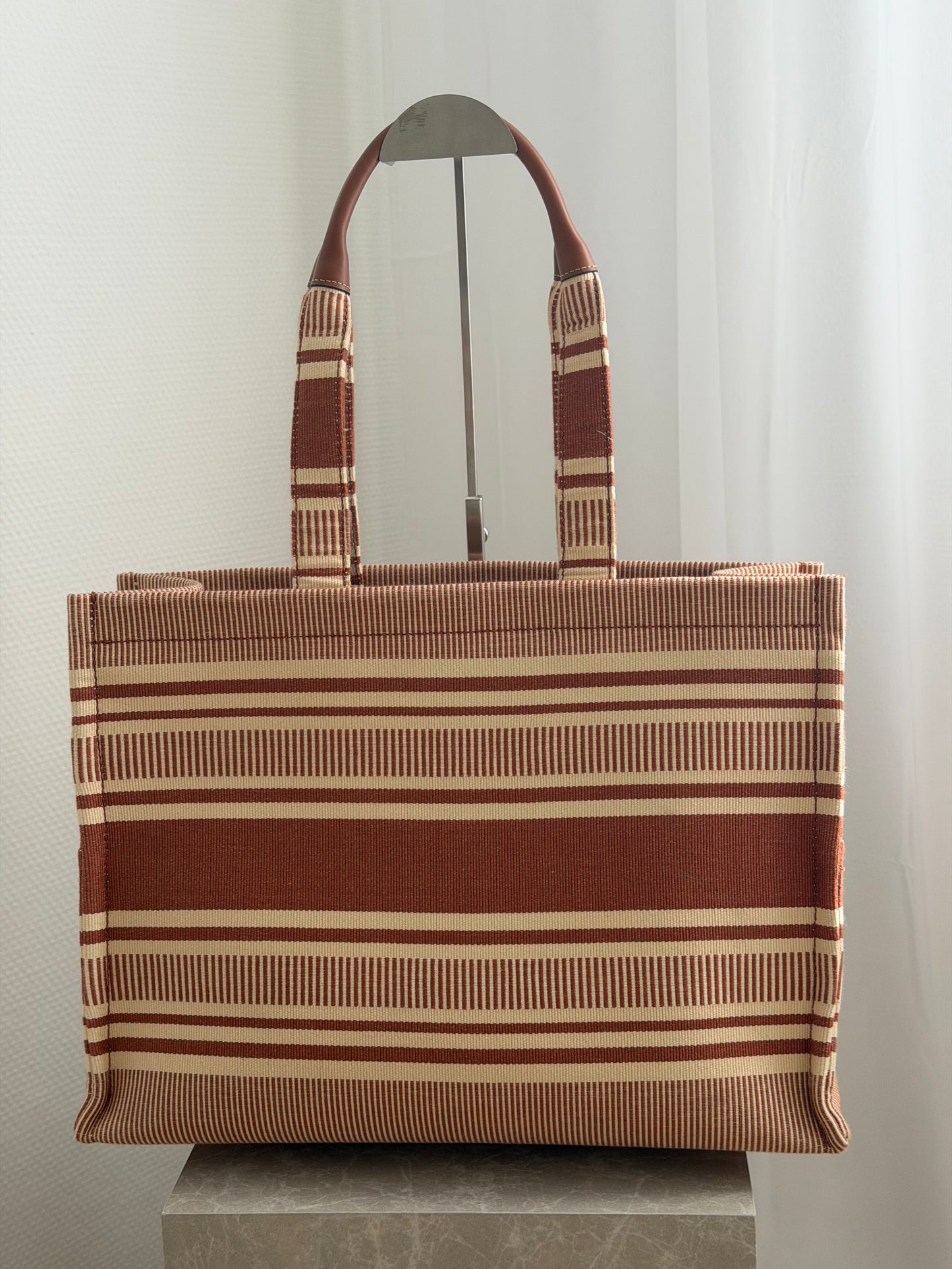 CELINE Cabas Thais Large Tote – Brun/Beige