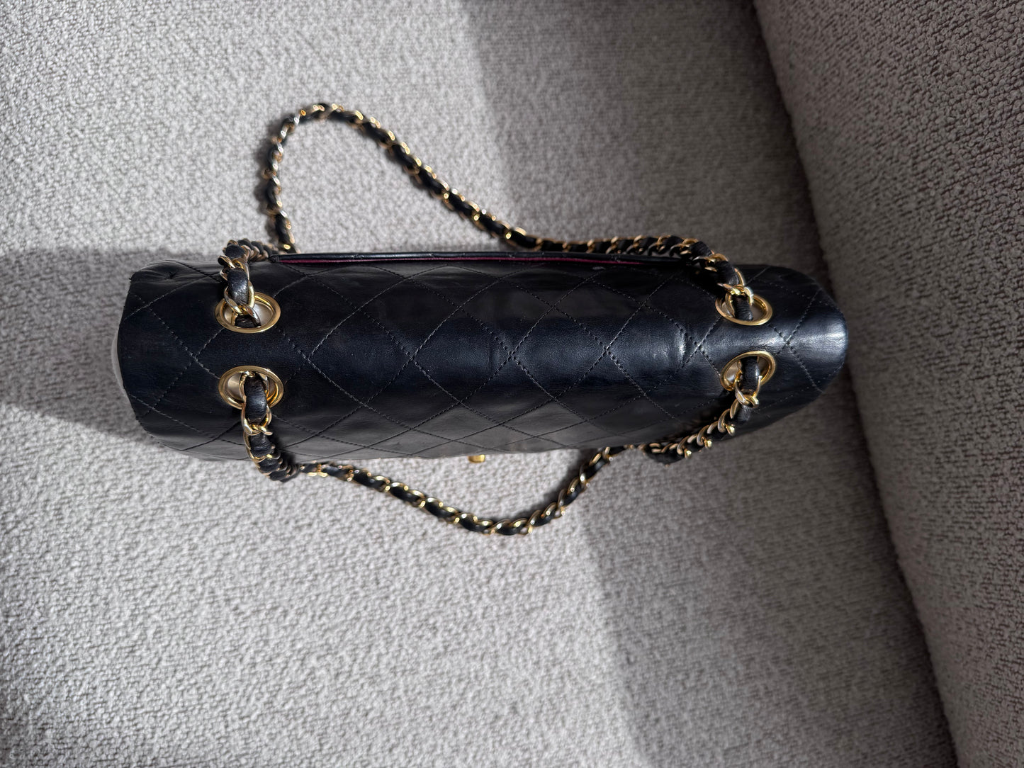 Chanel Medium Double Flap Black GHW
