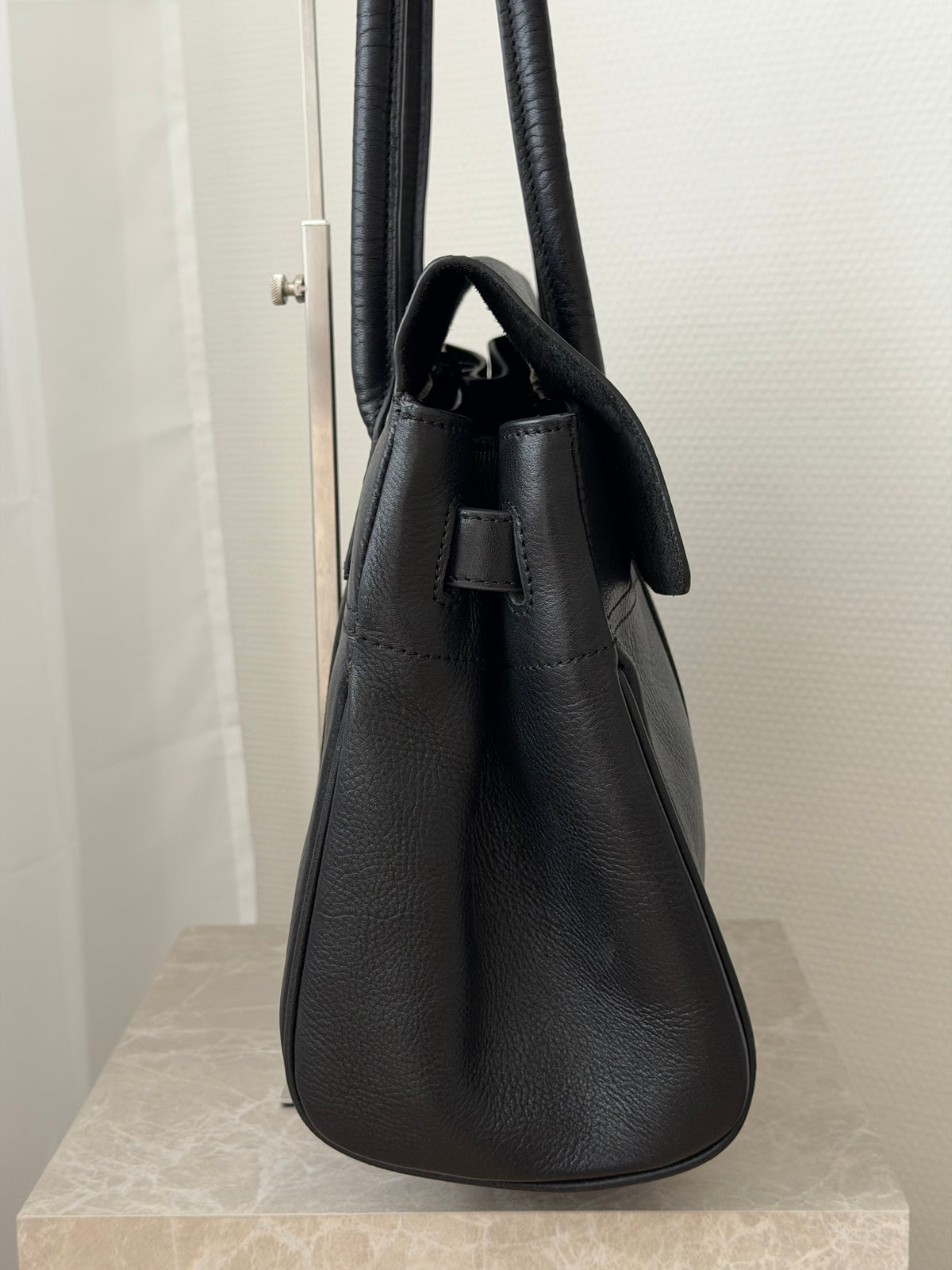 Mulberry Bayswater – Black Heavy Grain