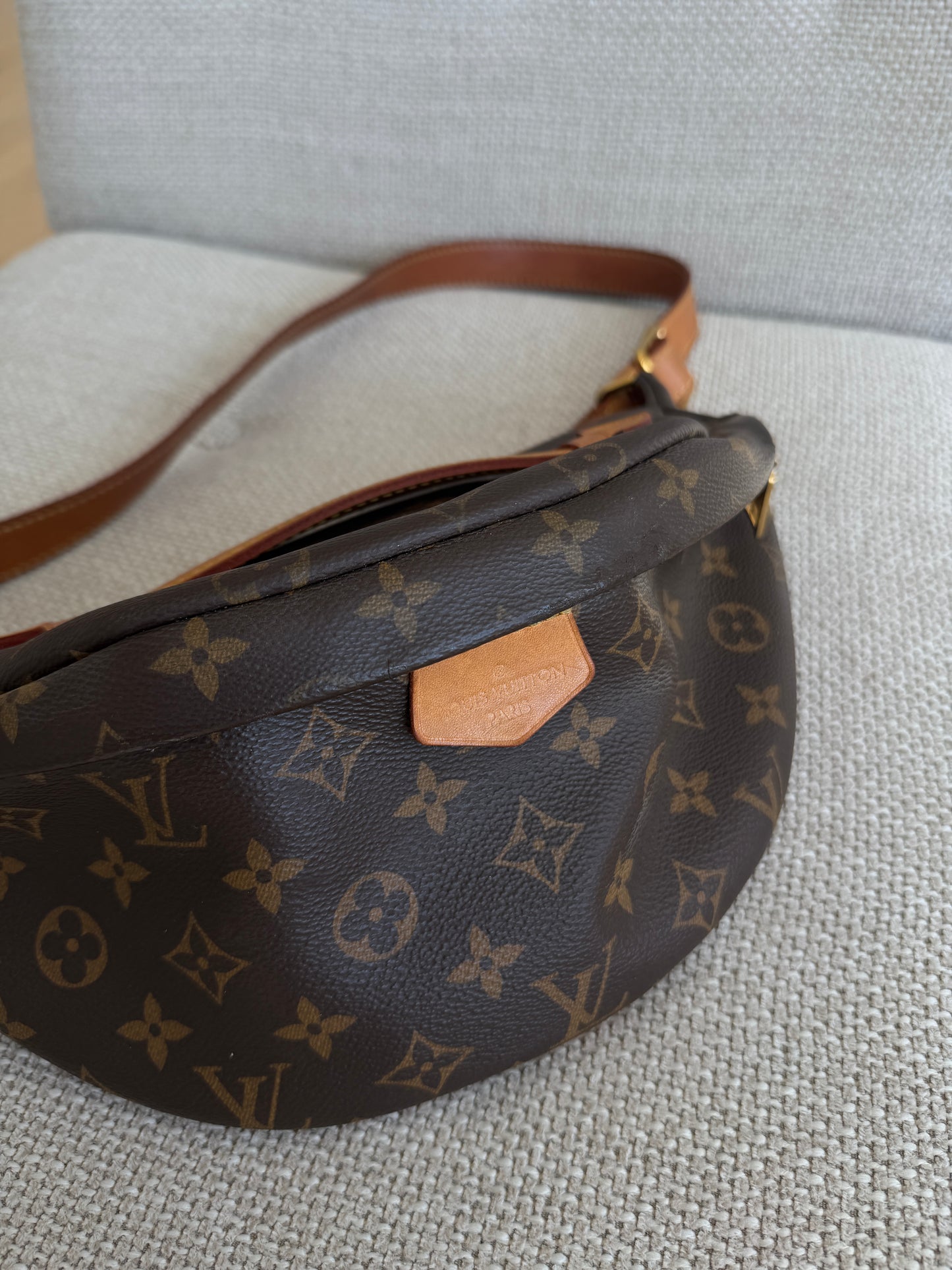 Louis Vuitton bumbag i Monogram canvas