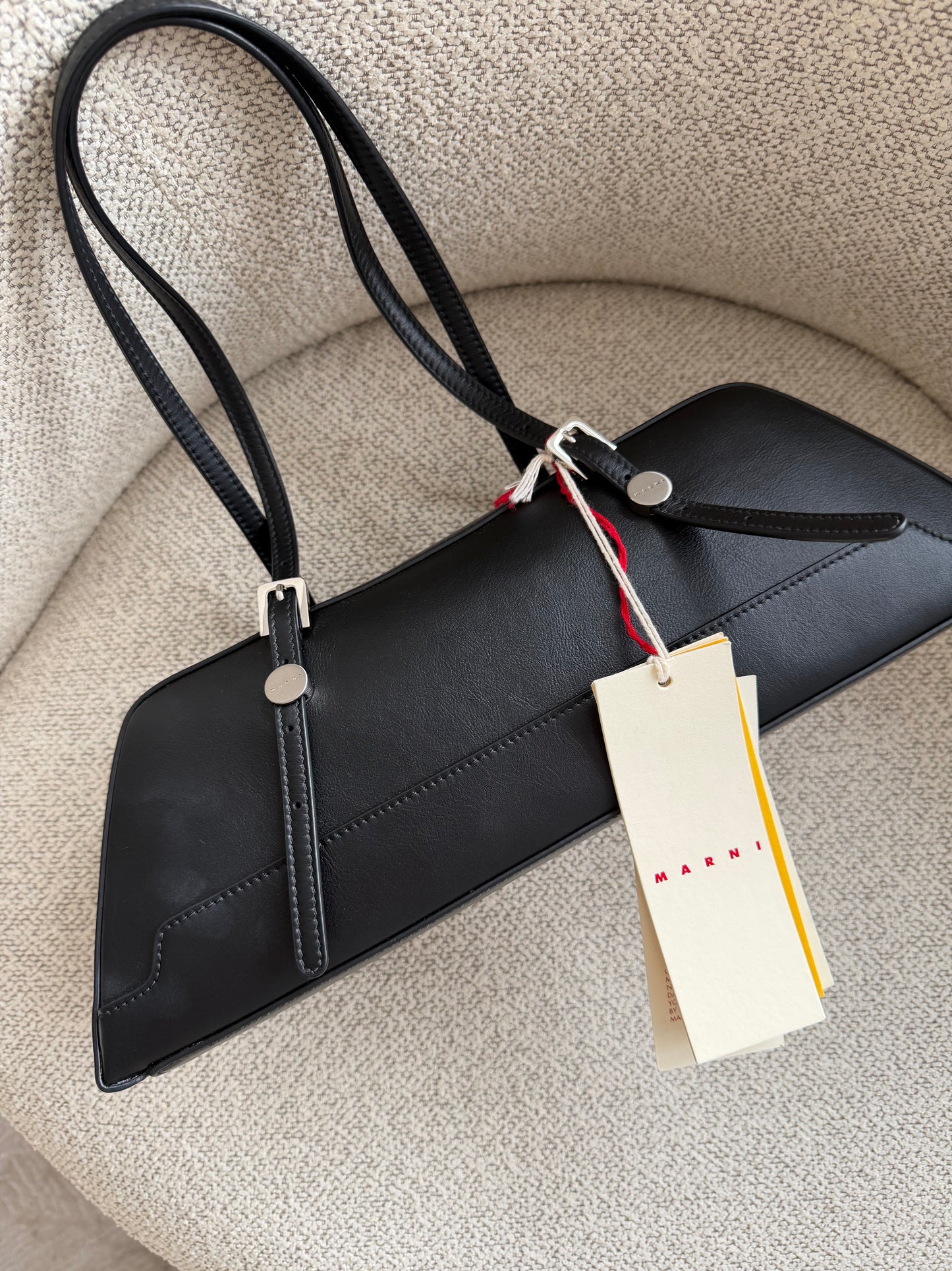 Marni Dot Bag – Sort læder