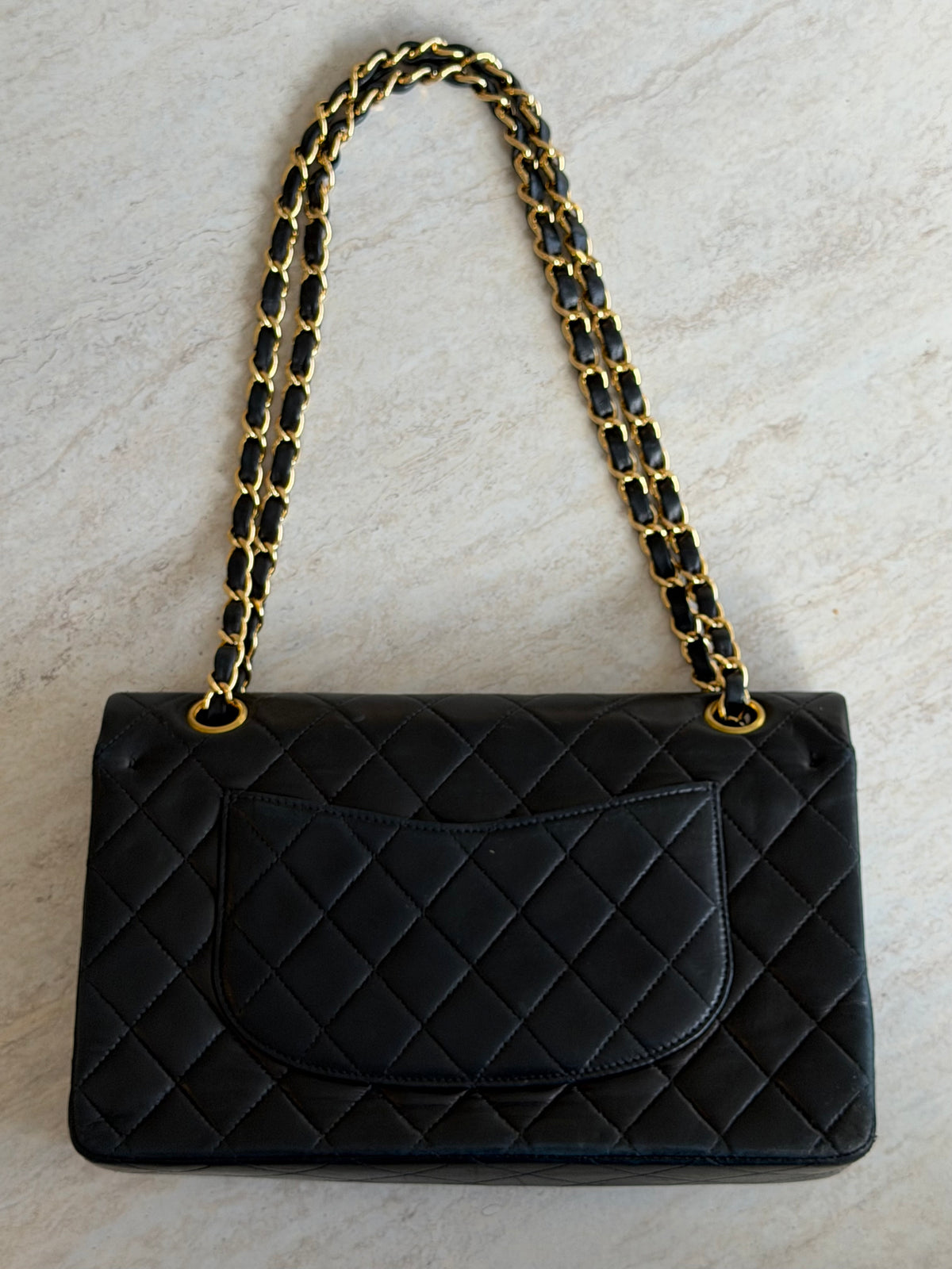 Chanel Medium Classic Double Flap – Black / 24K Gold-Plated Hardware