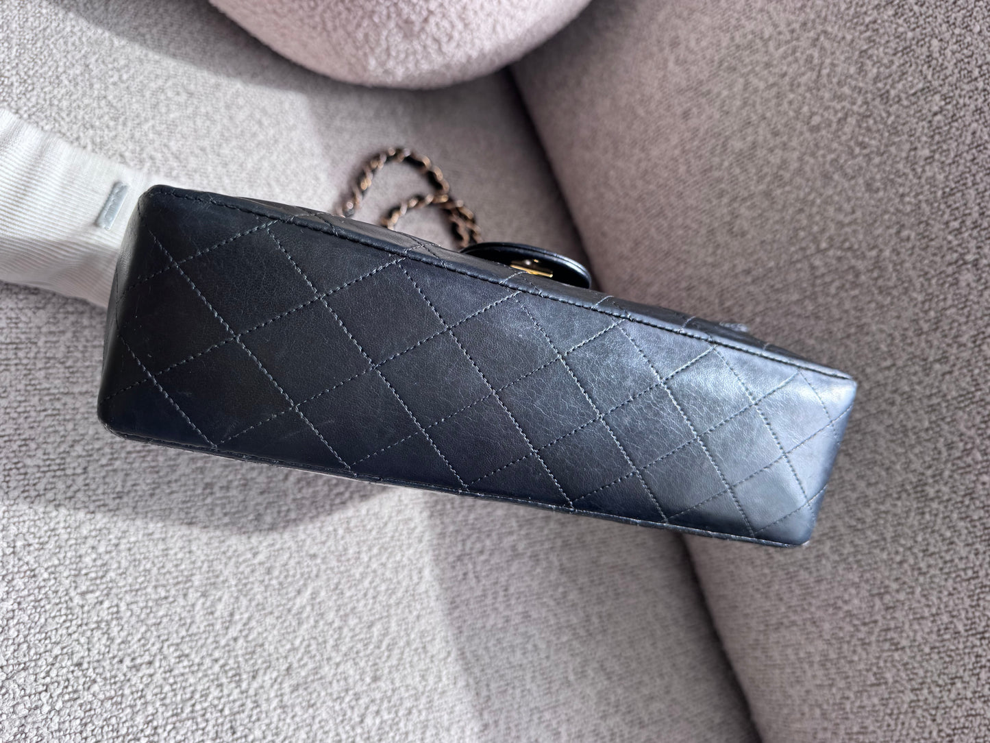 Chanel Medium Double Flap Black GHW