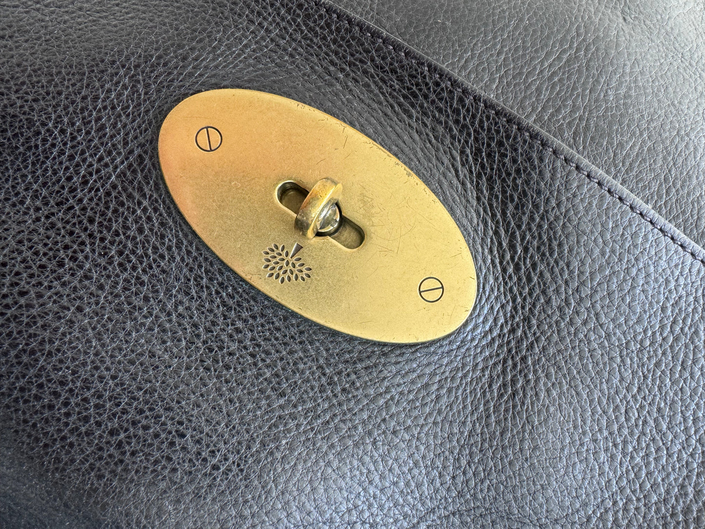 Mulberry Antony Large Crossbody black