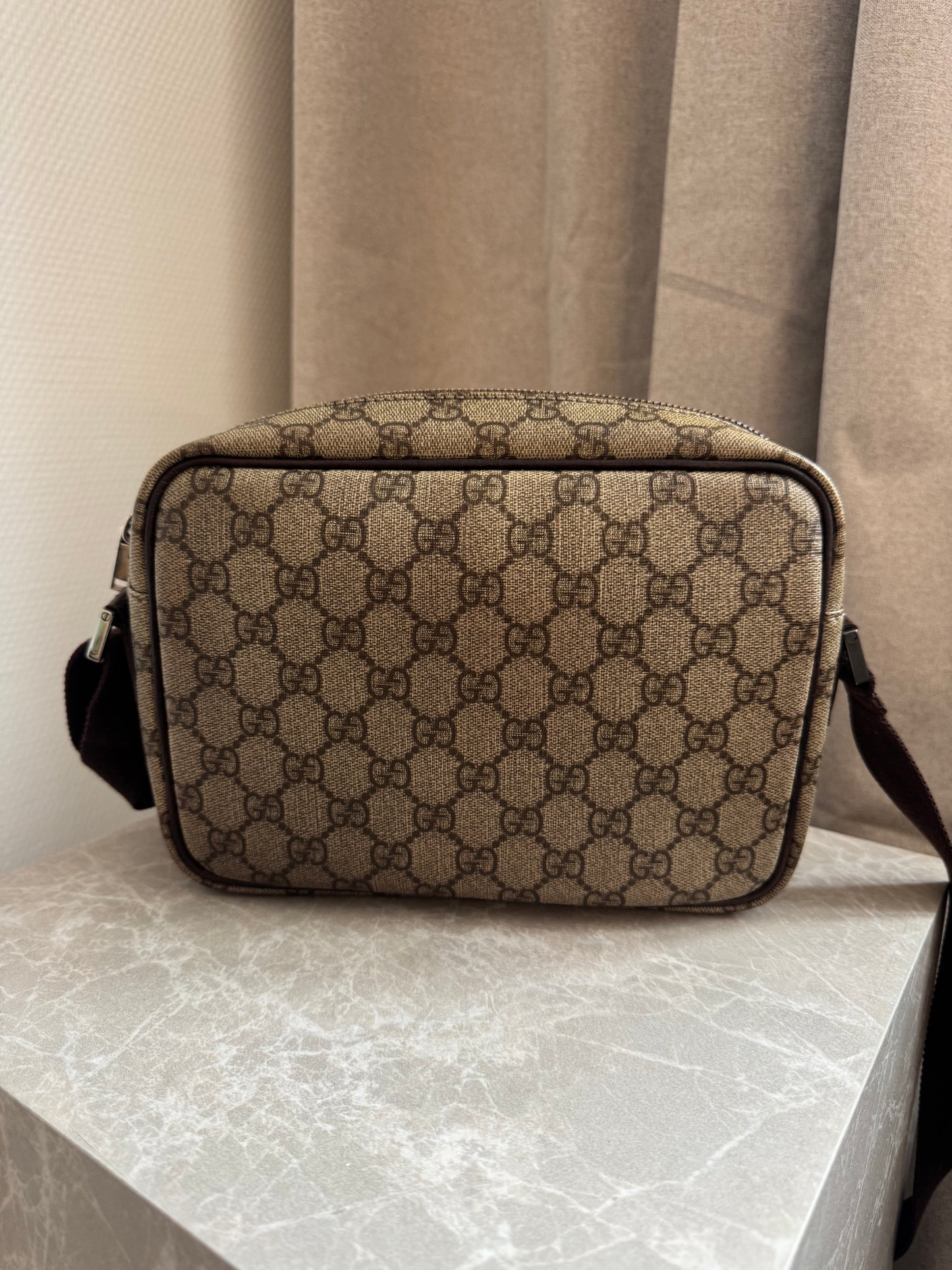 Gucci Monogram Crossbody Bag