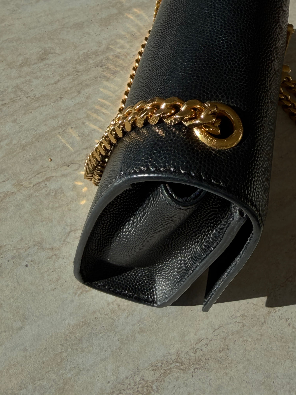 Saint Laurent Kate Black crossbody